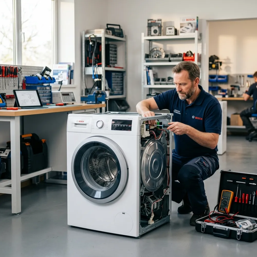 Bosch Çamaşır Makinesi Su Boşaltma Sorunu ve Profesyonel Tamiri